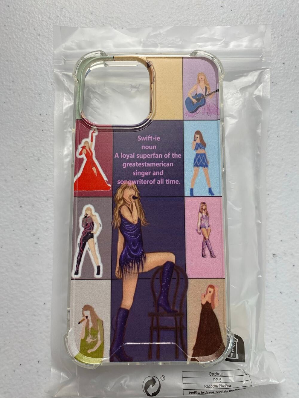 Swiftie Collage Definition Clear Snap-on iPhone 12 Pro Max Phone Case